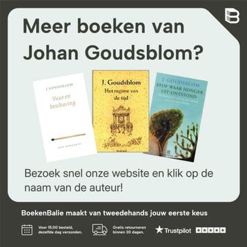 Vuur en beschaving / Ooievaar - Johan Goudsblom, Verzenden, Gelezen, Johan Goudsblom