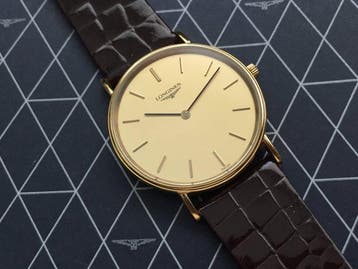 Longines - Calatrava Ultra-Thine New Old Stock Full Genuine, Sieraden, Tassen en Uiterlijk, Nieuw