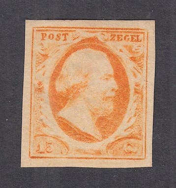 Nederland 1852 - Koning Willem III - NVPH 3, Gestempeld