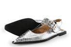Toral Ballerinas in maat 38 Zilver, Kleding | Dames, Schoenen, Overige kleuren, Verzenden, Ballerina's, Zo goed als nieuw
