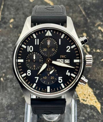 IWC Pilots Watch Chronograph APXGP 43mm - IW378009, Nieuw, Polshorloge