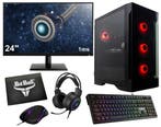 AMD Ryzen 7 5700G 8-Core Budget Game PC SET met RGB LED v..., Ophalen of Verzenden, Nieuw