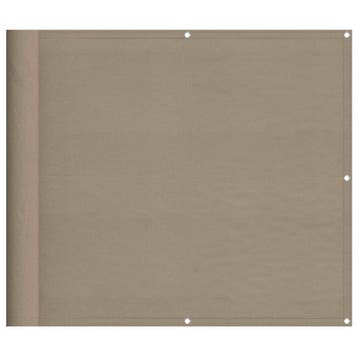 Balkonhek Bekleding Taupe | 54% Korting | Nieuwstaat, Tuin en Terras, Kunststof, Ophalen of Verzenden, Zo goed als nieuw, 200 cm of meer