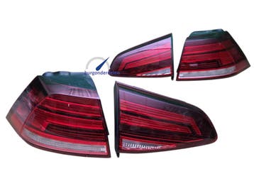 Led Achterlichten Set Gebruikt Geschikt Voor Golf 7 En 7...., Auto-onderdelen, Verlichting, Ophalen of Verzenden, Gebruikt, Volkswagen
