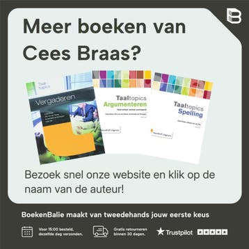 Taaltopics Vergaderen - Cees Braas 9789001164027, Boeken, Verzenden, Gelezen, Cees Braas
