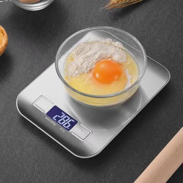 Digitale Keukenweegschaal 5kg/1g - Roestvrij Staal met LCD D, Verzenden, Nieuw