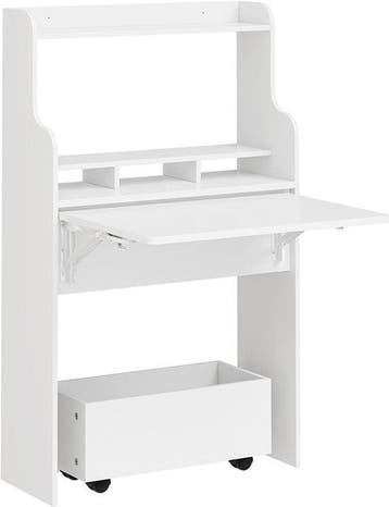 2dekans | SoBuy Wandklaptafel FWT105-II-W - Multifunctionele, Huis en Inrichting, Bureaus, Ophalen of Verzenden, Zo goed als nieuw