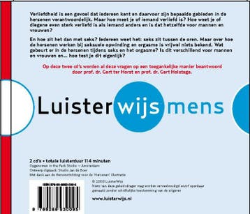Tot over je oren / LuisterWijs Mens / 6 9789089930095, Verzenden, Zo goed als nieuw, G. ter Horst