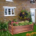 Houten Tuinkist voor Bloemen en Groenten - Raam Plantenbak, Verzenden, Nieuw