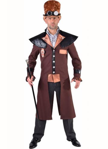 Steampunk outfit man luxe, Ophalen of Verzenden, Nieuw