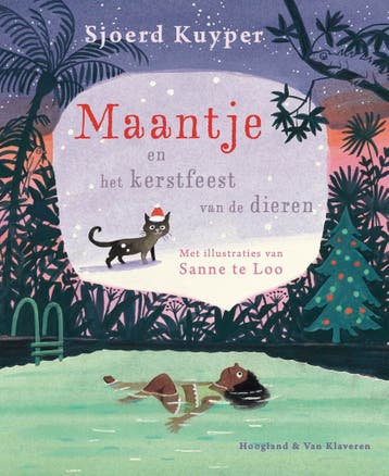 Maantje en het kerstfeest van de dieren - Sjoerd Kuyper, Boeken, Kinderboeken | Jeugd | onder 10 jaar, Verzenden, Zo goed als nieuw