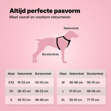 2dekans | Jake and Jacky Hondentuigje Hond Medium -, Ophalen of Verzenden, Zo goed als nieuw