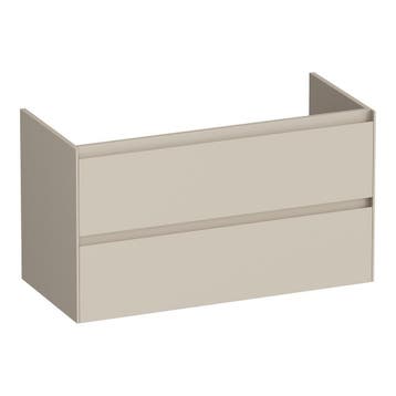 Brauer Inspire - Onderkast - 100 cm - met 2 Softclose Lades, Ophalen of Verzenden, Nieuw