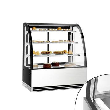 GGM Gastro | Koel- & Gebaksvitrine - 414 liter - 1200mm - |, Verzenden, Nieuw in verpakking