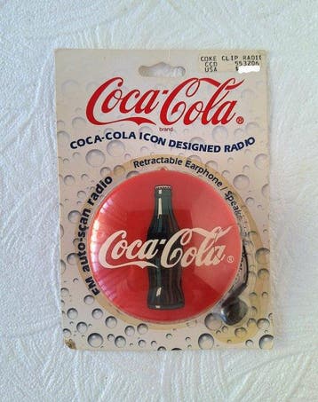 Coca-Cola - Coke Clip Walkman, Nieuw
