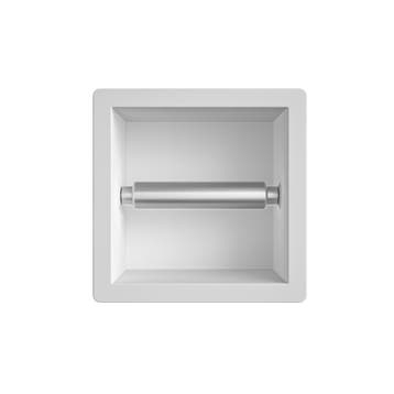 Inbouw toiletrolhouder mat wit zonder klep, Verzenden, Nieuw