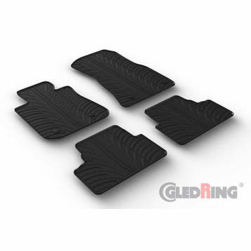 Rubbermatten BMW i4 G26 vierdelig B7520, Nieuw