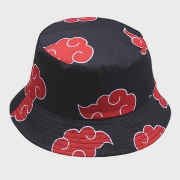 Unieke Bucket Hat met Japanse Wolk Print - Zonbescherming en, Kleding | Heren, Verzenden, Nieuw
