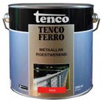 Tencoferro roestwerende metaallak 750 ml, 2,5 liter, rood,, Verzenden, Nieuw