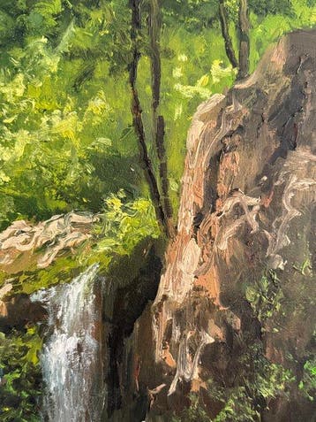 Emre Kinali - Forest Waterfall