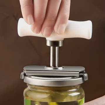 Verstelbare RVS Flesopener en Blikopener - Arbeidsbesparend, Verzenden, Nieuw