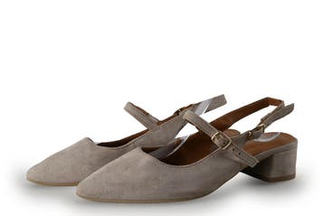 No Stress Slingbacks in maat 37 Beige, Kleding | Dames, Verzenden, Beige, Zo goed als nieuw, No Stress