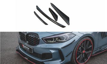 Voorbumper vleugels (Canards) BMW 1 F40 M-Pack / M135i, Ophalen of Verzenden, Nieuw