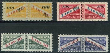 San Marino 1948/1953 - Postzegels: twee complete series uit, Gestempeld
