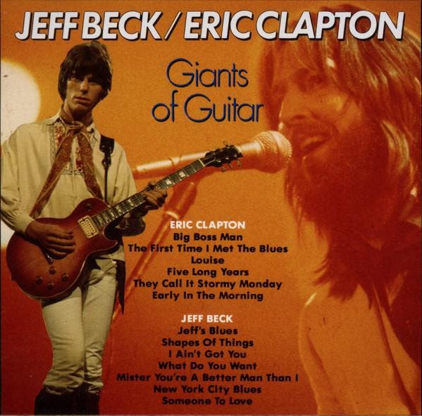 Jeff Beck / Eric Clapton - Giants Of Guitar, Cd's en Dvd's, Cd's | Rock, Gebruikt, Ophalen of Verzenden