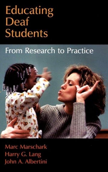 Educating Deaf Students - Marc Marschark 9780195310702, Verzenden, Zo goed als nieuw, Marc Marschark