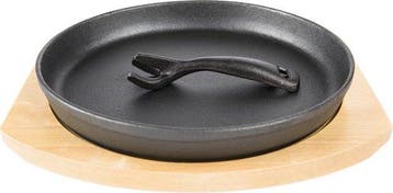 Grill Guru - Iron Cooking Plate - Holder - Ijzeren Kookplaat, Verzenden, Nieuw