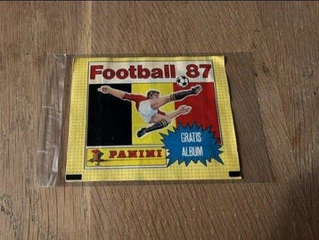 1987 Panini Football 87 Belgium - RARE pochette bustina pack, Nieuw