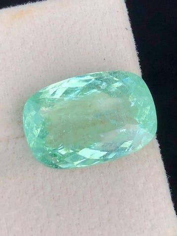 Zonder minimumprijs - 1 pcs Groen Paraiba toermalijn - 8.10, Nieuw