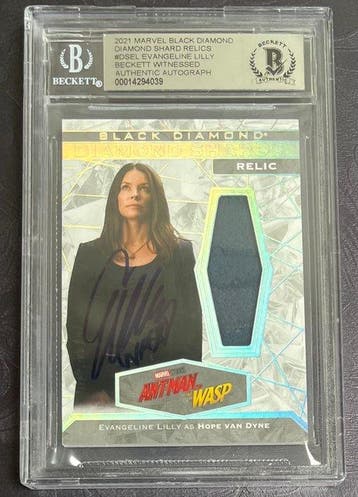Marvel Black Diamond - Upper Deck 2021 - Costume Relic Card, Nieuw