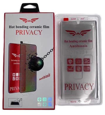Galaxy S22 Plus 3D Flexibel Privacy Screenprotector, Ophalen of Verzenden, Nieuw
