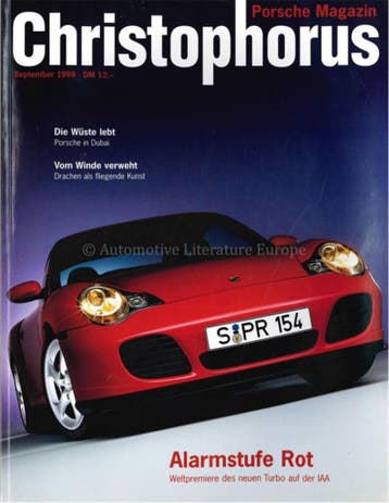 1999 PORSCHE CHRISTOPHORUS MAGAZINE 280 DUITS, Nieuw, Porsche, Author
