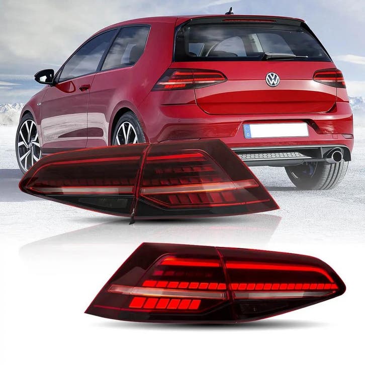 Achterlichten Volkswagen Golf 7 / 7.5, Auto-onderdelen, Verlichting, Nieuw, Volkswagen, Ophalen of Verzenden