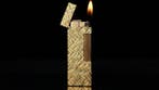Dunill - Florentine Pattern Rollagas Lighter - Zonder, Nieuw
