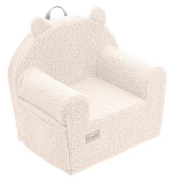 Albero Mio Teddy Boucle Vanille Kinderfauteuil, Kinderen en Baby's, Verzenden, Nieuw