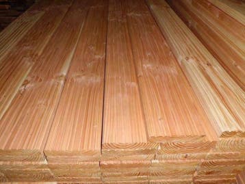 Douglas Vlonderplanken 28 x 140mm ( 3.00m , 4.00m en 5.00m), 25 tot 50 mm, Nieuw, Plank, 300 cm of meer