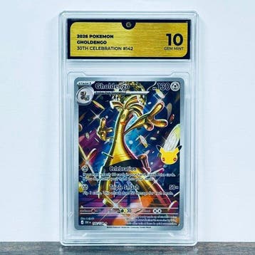 Pokémon Graded card - Gholdengo 142 - 30th Anniversary –, Nieuw