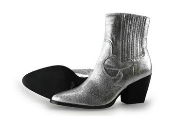 La Strada Cowboy laarzen in maat 37 Zilver, Overige kleuren, Verzenden, La Strada, Zo goed als nieuw