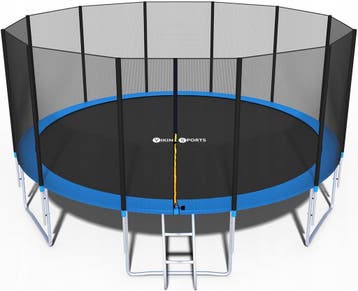 Trampoline met net 465cm | Laatste Stuk!, Ophalen of Verzenden, Zo goed als nieuw