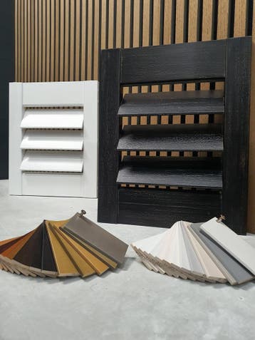 prachtige houten shutters, maatwerk incl. montage, Nieuw