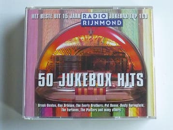 50 Jukebox Hits - Het beste uit 15 jaar Radio Rijnmond (2 CD, Ophalen of Verzenden, Zo goed als nieuw