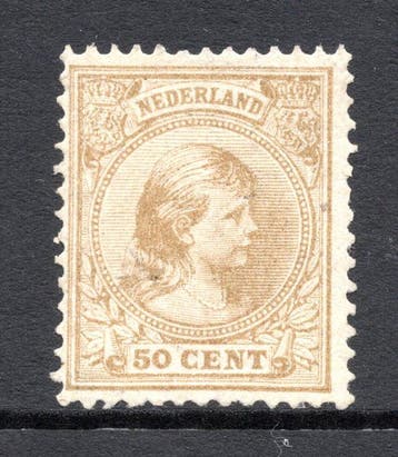 Nederland 1891 - Koningin Wilhelmina type hangend haar, Postzegels en Munten, Gestempeld
