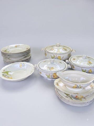 Epiag - Eetservies voor 6 (20) - Porselein - Royal EPIAG –
