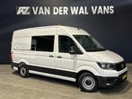 Volkswagen Crafter 2.0 TDI 141pk L3H3 L2H2 Inrichting Euro6, Stof, Gebruikt, Volkswagen, Wit