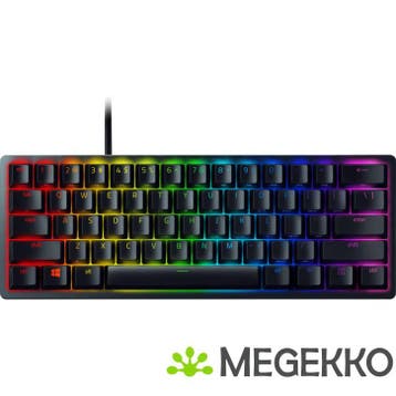 Razer Huntsman Mini Zwart - Razer Linear Red, Computers en Software, Toetsenborden, Verzenden, Nieuw, Razer