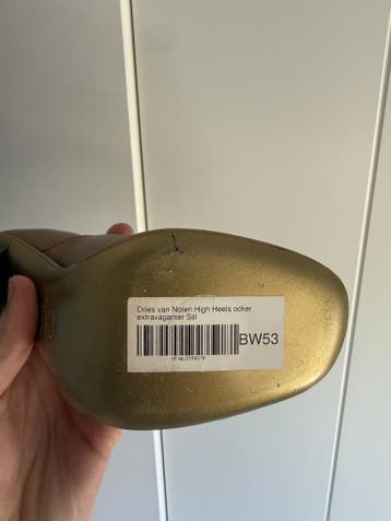 Dries van Noten Pumps – Brons/Okergoud – Maat 37.5, Pumps, Verzenden, Geel, Dries van Noten